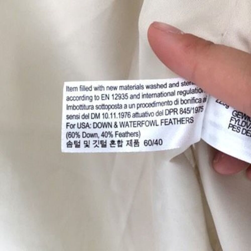 Zara Cream Puffer Jacket - Picture 8 of 12